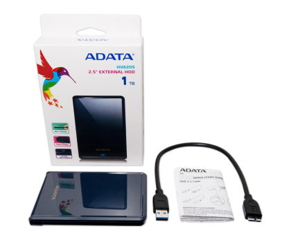 Dysk zewnętrzny ADATA HV620S 1TB USB 3.2 Gen. 1 Niebieski